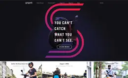 Gogoro电动车产品网站