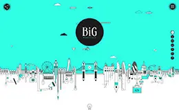 BiG创意设计机构网站