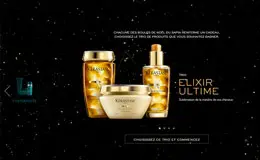 卡诗美妆彩妆化妆品圣诞节专题网站