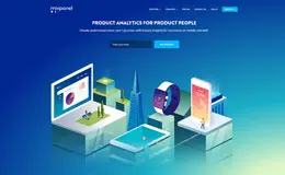 Mixpanel网页手机产品分析企业网站