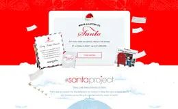 Macys圣诞节许愿活动专题网页