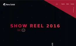 New Solid意大利动画编辑设计公司网站