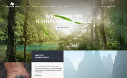 热带雨林的食物食品网站