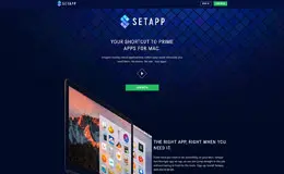 Setapp应用程序产品网站