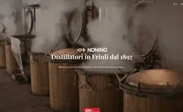 Grappa Nonino酒类企业网站