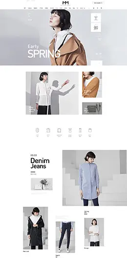 麦檬时尚女装服饰天猫首页活动专题页面设计