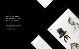 Squarespace 网站模板产品网站