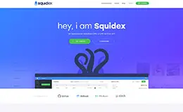 squidex扁平化产品网站