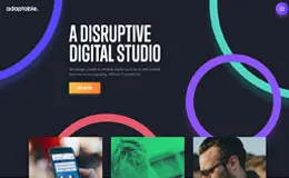 adaptable电商设计公司网站