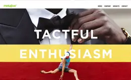 metajive设计公司网站