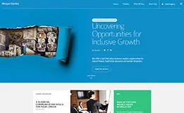 Morgan Stanley公司企业网站