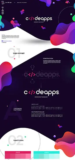 CodeApps 视觉识别配色学习参考