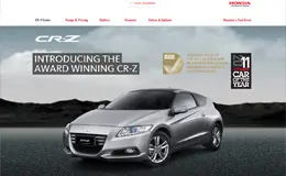 本田CR-Z澳大利亚网站官方网站