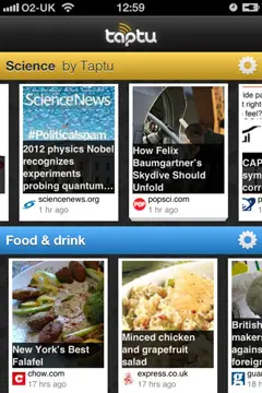 Taptu社会的新闻阅读器