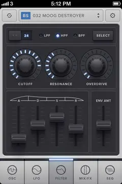 未命名的iOS/iPhone合成器应用修复程序