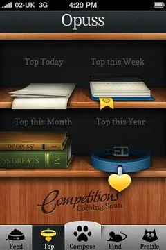 Opuss共享美丽的文字