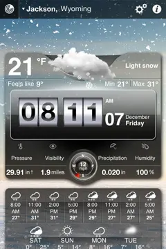 实时天气app应用程序设计