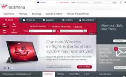 维珍澳大利亚航空公司网站