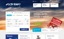 亚德里亚航空公司网站