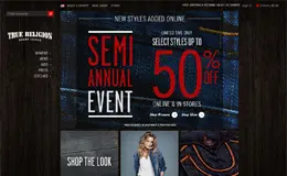 真正的宗教牛仔品牌的官方网站