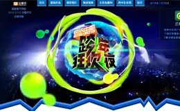 2013年湖南卫视跨年狂欢夜专题设计