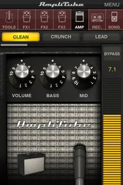 AmpliTube可扩展的吉他装备和录音棚