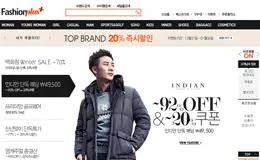 Fashionplus韩国时尚购物网站