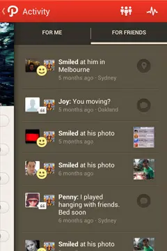 Path (revamped)安卓系统界面设计欣赏