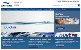 Construtec公司网站