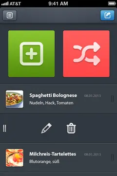 NOM烹饪应用界面设计欣赏