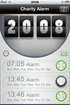 贪婪报警闹钟程序APP界面设计欣赏