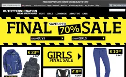 OUTFITTERS NATION青少年服装官方网上商店