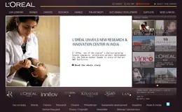 欧莱雅全球官方网站