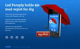 伞最好的防雨天气应用程序Appsite