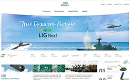 LIG Nex1韩国企业网站