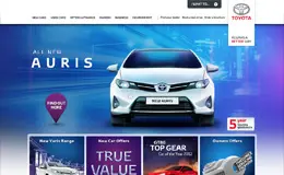 丰田汽车英国官方网站