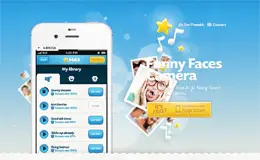 有趣的面孔相机应用Appsite