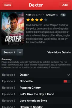 Dexter信息简介页面设计欣赏