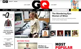 GQ男士时尚门户网站