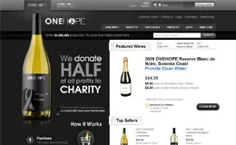 ONEHOPE葡萄酒购物网站