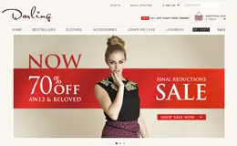 Darling Clothes服饰伦敦网站
