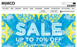 Mimco时尚购物网站