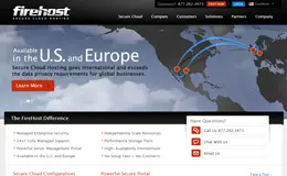 FireHost主机企业网站