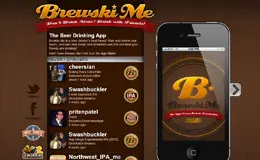 Brewski Me喝啤酒的应用程序Appsite