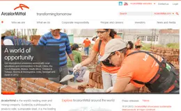 安赛乐米塔尔公司网站