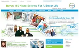 拜耳公司网站