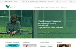 Vale淡水河谷公司网站