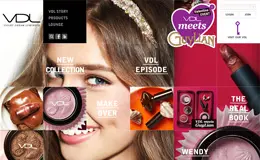 VDL化妆品时尚网站