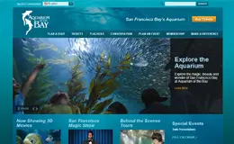 旧金山湾水族馆网站