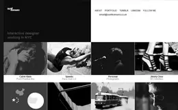 Sunil Kansara互动设计师个人网站